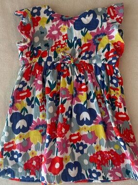 Hana Andersson Floral Muslim Dress 2T